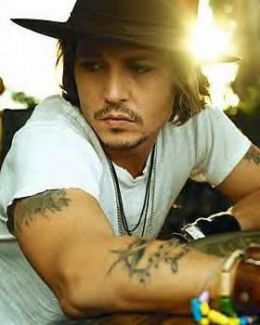 Indian Celebrities Pictures on Celebrity Tattoos  Johnny Depp   Infinite Tattoos Blog
