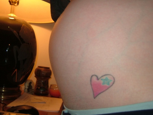 Hip Tattoos After Pregnancy