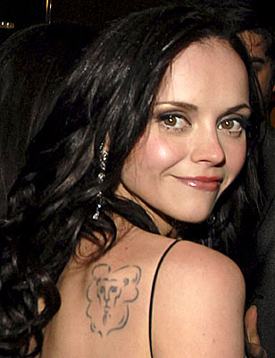 infinite tattoo. Celebrity Tattoos: Christina